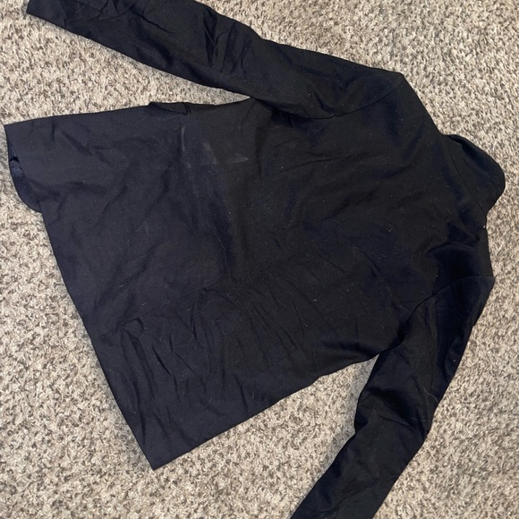 Loulou Flannel Black Blazer (Banana Republic Factory) - Picture 7 of 8